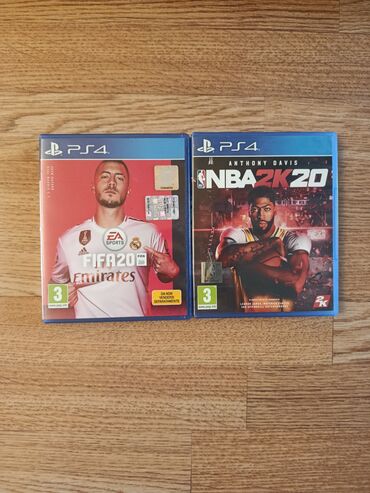 сони эриксон: PS4 oyun diskleri 
Fifa20 - 20 AZN
Nba20 - 20 azn 
Ela veziyetde