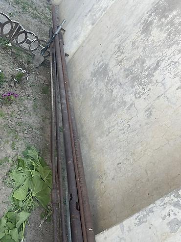 труба: Sovet dövründən turbalar(metal borular) - Material: polad - Sayı: bir — 1