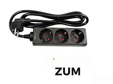 Produžni kablovi: Gembird SPG3-B-06 produžni kabl sa 3 utičnice - Tip: produžni — 3