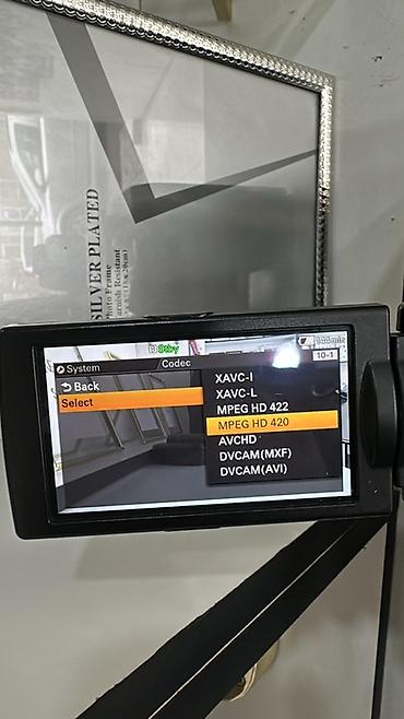 nd filter: Sony XDCAM peşəkar videokamera Əlim yandıda Özəlliklər: Alan peşman — 8
