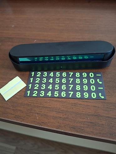 ucuz ventilyator: Avtomobil üçün müvəqqəti telefon nömrəsi göstəricisi qiymət — 2