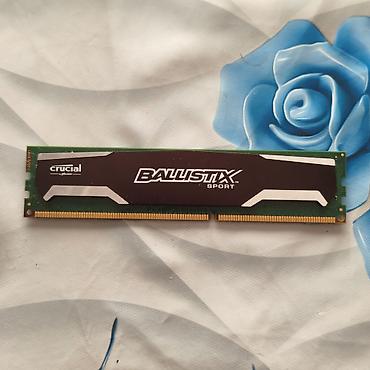 ram ddr 3 msi: Operativ yaddaş (RAM) Crucial, 8 GB, 1600 Mhz, DDR3, PC üçün, İşlənmiş — 2