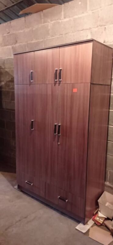 Шкафы для одежды: Шкаф для одежды, Новый, Прямой, ЛДСП — 9