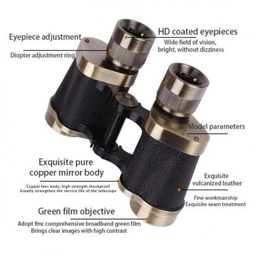 Binokllar: Mauser binokl 6x24 Binokl açıq idman və ovçuluq sevənlər üçün çox — 3