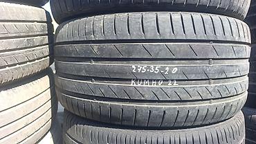 zincir teker: Məhsul: Avtomobil təkərləri – Kumho Ölçü: 275/35 R20 Tip — 1