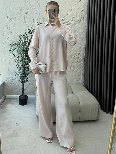 cargo: Elegantan ženski komplet – košulja i široke pantalone Unesite dozu — 1