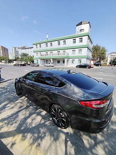 fort az: Ford Fusion sedan - Kuzov: 4 qapılı sedan, tünd boz rəng - — 3