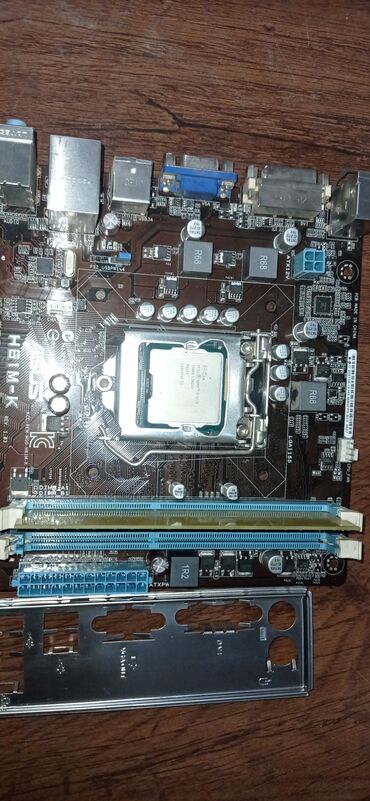 core i3: Материнская плата, Б/у, Asus, LGA1155, EATX, Для ПК