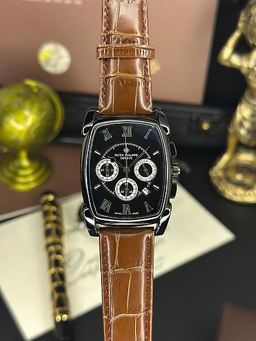 Aksesuarlar: Patek Philippe Geneve kişi qol saatı – klassik tonda zərif dizayn və — 5