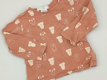 koszulka z gołębiem: Kaftanik, Zara, 9-12 miesięcy, stan - Idealny