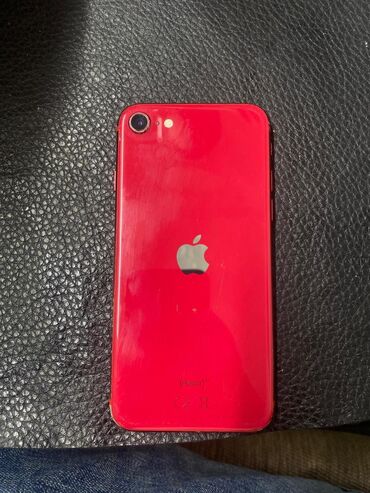 iphone xr 64 gb qiymeti: IPhone SE 2020, 64 GB, Qırmızı, Barmaq izi, Simsiz şarj, Sənədlərlə