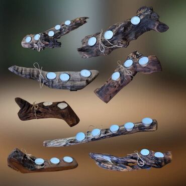 Sveće i svećnjaci: Svećnjak, bоја - Braon — 3