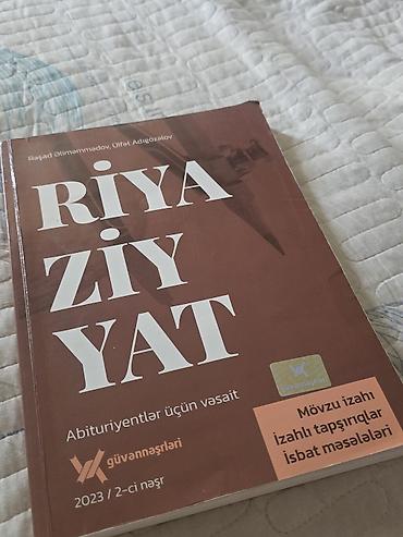 Kitablar və jurnallar: Abituriyentlər üçün “Riyaziyyat” hazırlıq vəsaiti. Kitabın — 1