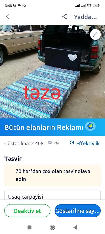 2 li kravat: Yeni, İkinəfərlik çarpayı — 8