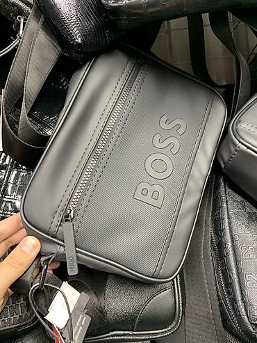 Сумка через плечо BOSS/HUGO, компактный формат. - Вертикальная