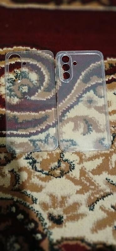 kicik telefonlar: Şəffaf silikon telefon qabları (2 ədəd) - Material: yumşaq, elastik — 1