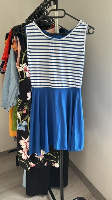 duks sa rajsferšlusom: S (EU 36), M (EU 38), color - Blue, Without sleeves