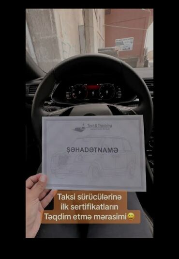 запчасти на грузовые авто: Taksi suruculerin Nezerine Sertifkat ve Buraxilis vereqesini qisa