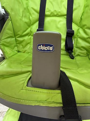 ходунки детские chicco: Стульчик для кормления, Б/у, Chicco, цвет - Зеленый, Самовывоз — 4