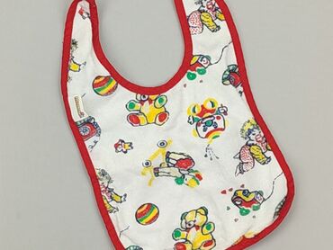 białe letnie sukienki midi: Baby bib, color - White, condition - Very good