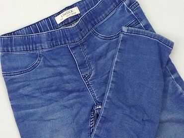 zara larsson jeans: Spodnie jeansowe, Lindex, 12 lat, 152, stan - Dobry