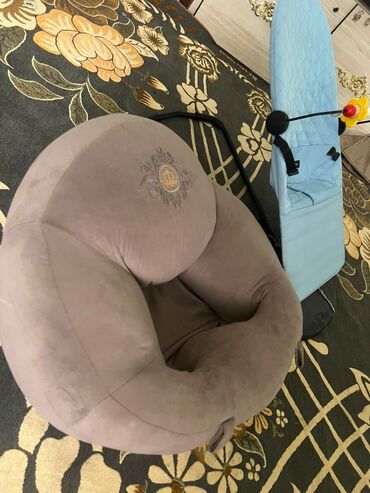 джеа беде урук бишкек цена: Балдар үчүн шезлонг, Термелген отургуч, Башка материал, түсү - Боз