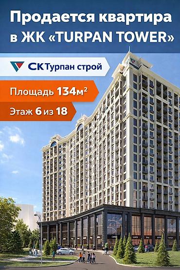 Квартиры: 3 комнаты, 134 м², Элитка, 6 этаж, ПСО (под самоотделку) — 1