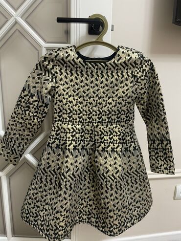 Платья: Детское платье, цвет - Синий, Б/у — 4