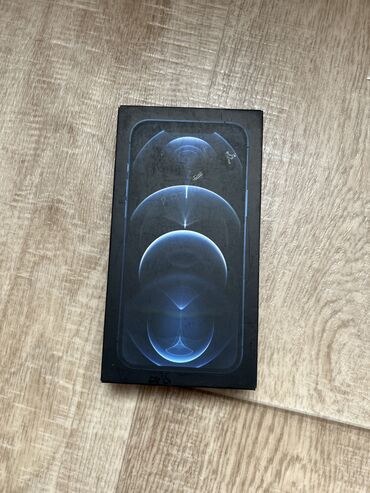 бокс для фотографий: IPhone 12 Pro Max, Б/у, 128 ГБ, Pacific Blue, Коробка