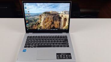 ноутбуки до 15000: Ноутбук, Acer, 8 ГБ ОЗУ, Intel Core i3, 14 ", Б/у, Для несложных задач, память SSD