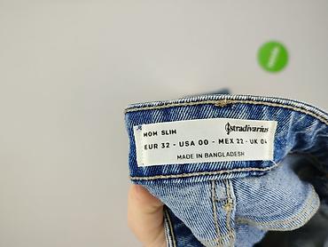 stradivarius mom: Stradivarius, Jeansy damskie, rozmiar 2XS — 4