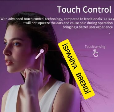 Qulaqcıqlar: Yeni Simsiz (Bluetooth) Qulaqcıqlar, rəng - Ağ — 7