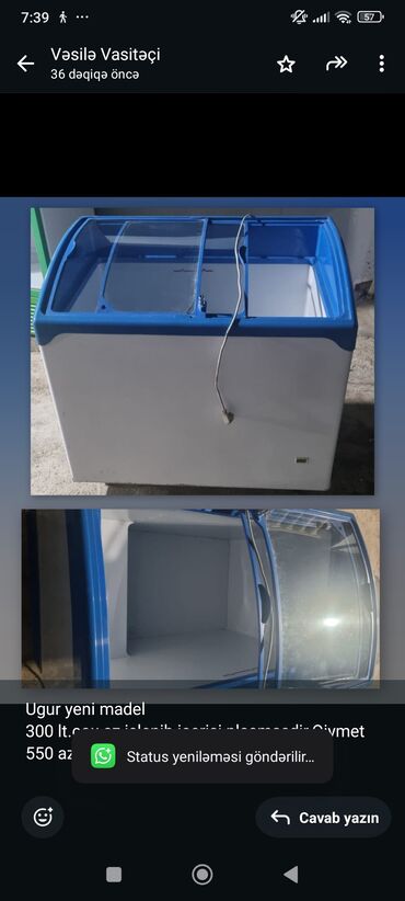 BYD: Şüşəli dondurucu