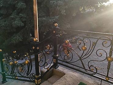 Изготовление перил: Изготовление перил Материал: Кованное железо, Наружные, Бесплатный замер — 179