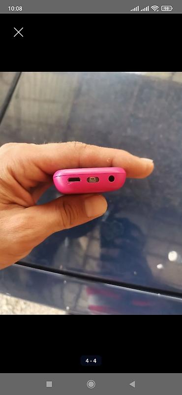 кнопочные телефоны в баку: Nokia 106, цвет - Розовый, Кнопочный — 3