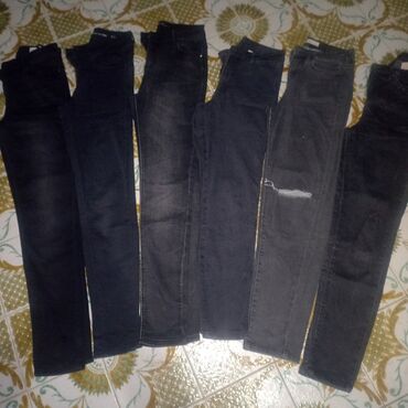 crveni sako i pantalone: 30, 30, Jeans, High rise, Skinny