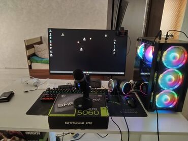 Masaüstü kompüterlər və iş stansiyaları: 🔴CASE: GAMEON RGB-Gaming 🔴ANAKART: MSİ PRO H610M-E DDR4 🔴CPU — 4