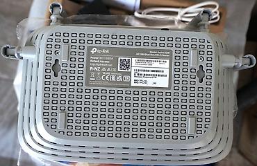 Modemlər və şəbəkə avadanlıqları: Ruter TP-Link AC1200 TP-Link AC1200 Archer C50 model qutusunda — 9