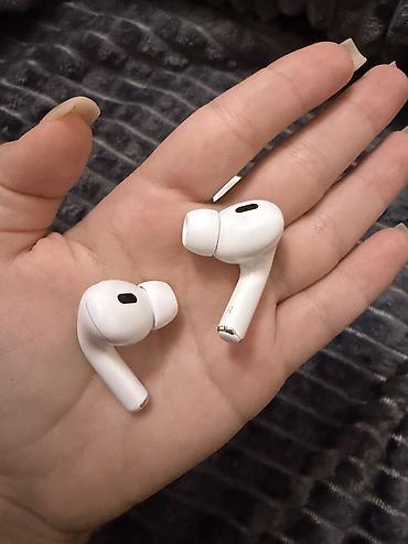 Qulaqcıqlar: İşlənmiş Simsiz (Bluetooth) Qulaqcıqlar, Apple, rəng - Ağ — 3