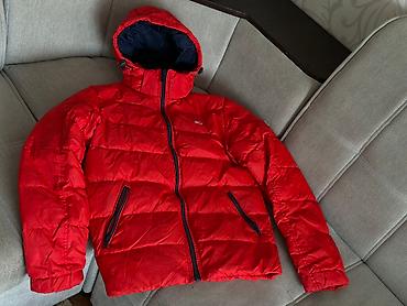 балоневая куртка: Мужская куртка, XS, Tommy Hilfiger, Б/у, цвет - Красный, Самовывоз — 3