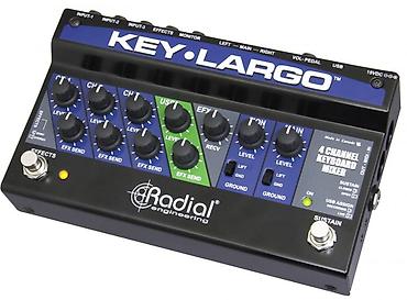 Radial Engineering Key-Largo Keyboard Mixer - **4-канальный keyboard at lalafo.kg Radial Engineering Key-Largo Keyboard Mixer - **4-канальный keyboard