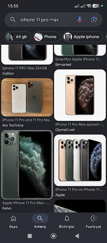 IPhone 11 Pro Max, 64 GB, Space Gray, Simsiz şarj lalafo.az -da IPhone 11 Pro Max, 64 GB, Space Gray, Simsiz şarj