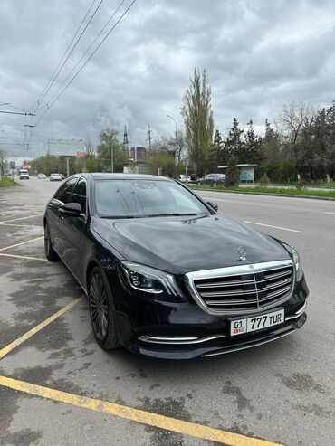 спринтер 2019: Mercedes-Benz S 500: 2019 г., 3 л, Автомат, Бензин, Седан