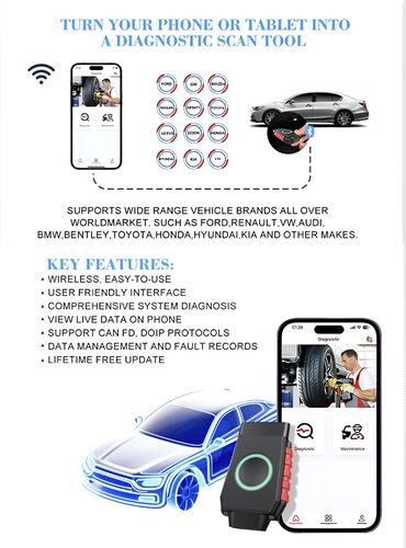 Alati za automobile: Novo - Vident iSmartDiag510 Pro Bluetooth 28+ Full OBD2 Novo - Vident — 13