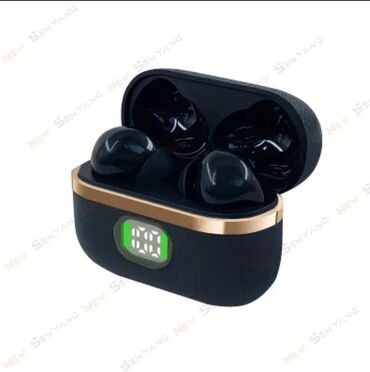 mikro nausnik kiraye: Yeni Simsiz (Bluetooth) Qulaqcıqlar, Apple, rəng - Qara