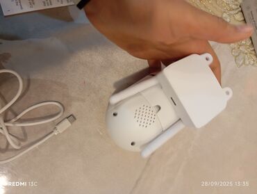 Digər məişət texnikası: Wi‑Fi təhlükəsizlik kamerası Gecə görmə. Hərəkəti izləyir. Adaptırsız — 6