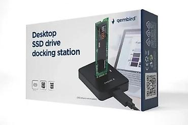 Doking stanice: Gembird Desktop SSD Dock – USB-C/USB-A dok za NVMe M.2 SSD Opis: - — 2