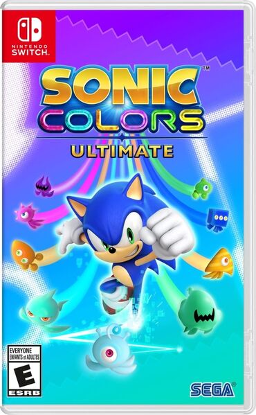 sonic frontiers: Nintendo switch sonic colours