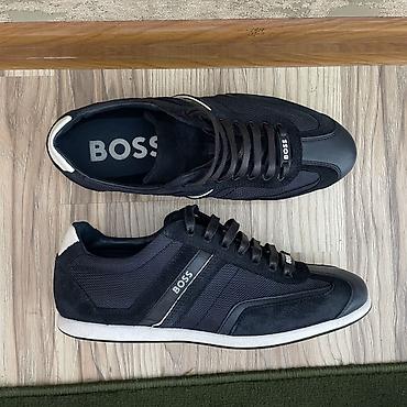 nike dunk: Мужские кроссовки, 40, Hugo Boss, Б/у, цвет - Синий — 8