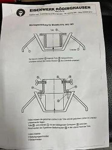 Praznična dekoracija: Postolje za jelku – Eisenwerk Rödinghausen, TYP 075 - Težak, stabilan — 11